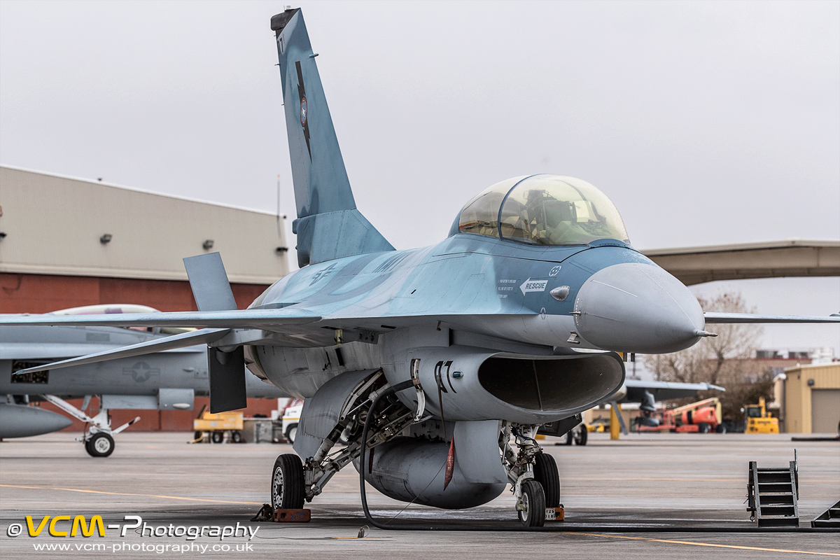 F-16B Fighting Falcon  Bu No 92-0461