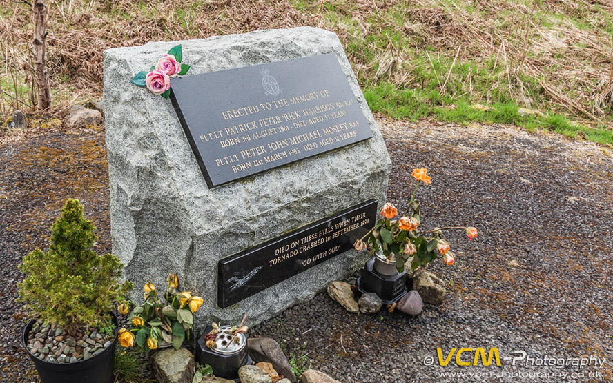 Tornado GR.1 ZG708 Memorial at Glen Ogle