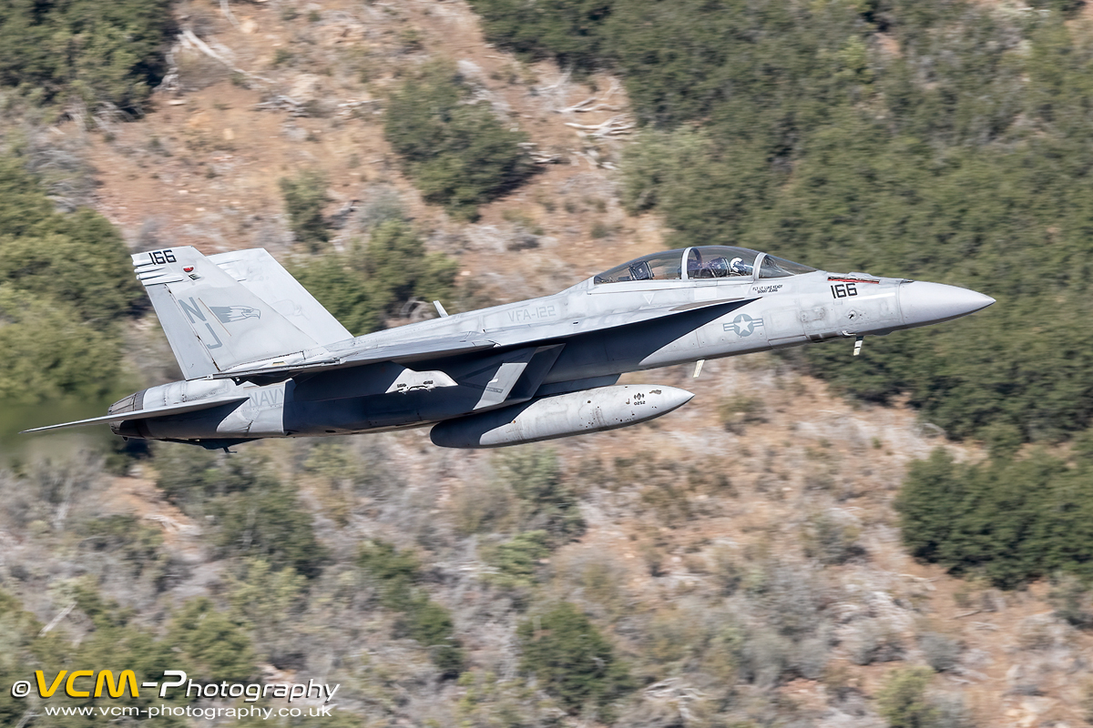 F/A-18F, 166666, NJ-166 low level