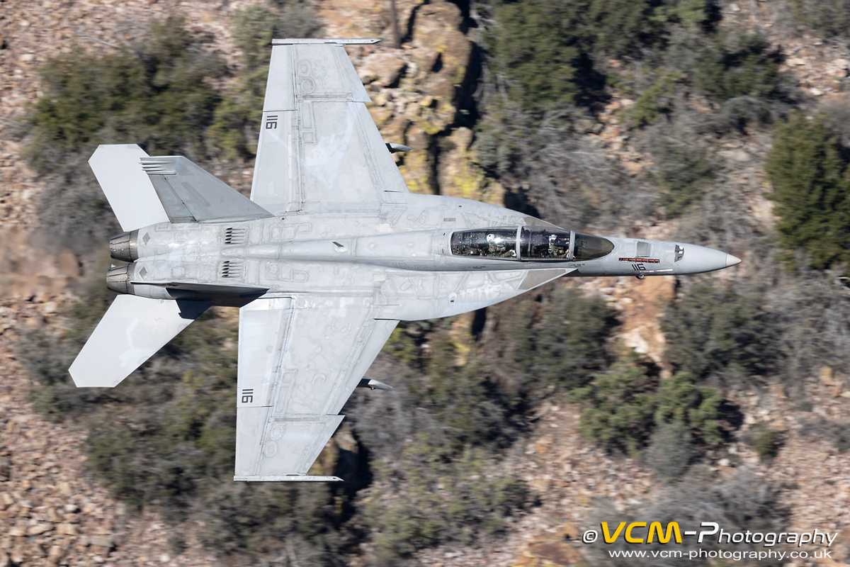 F/A-18F, 165915, NJ-116 low level