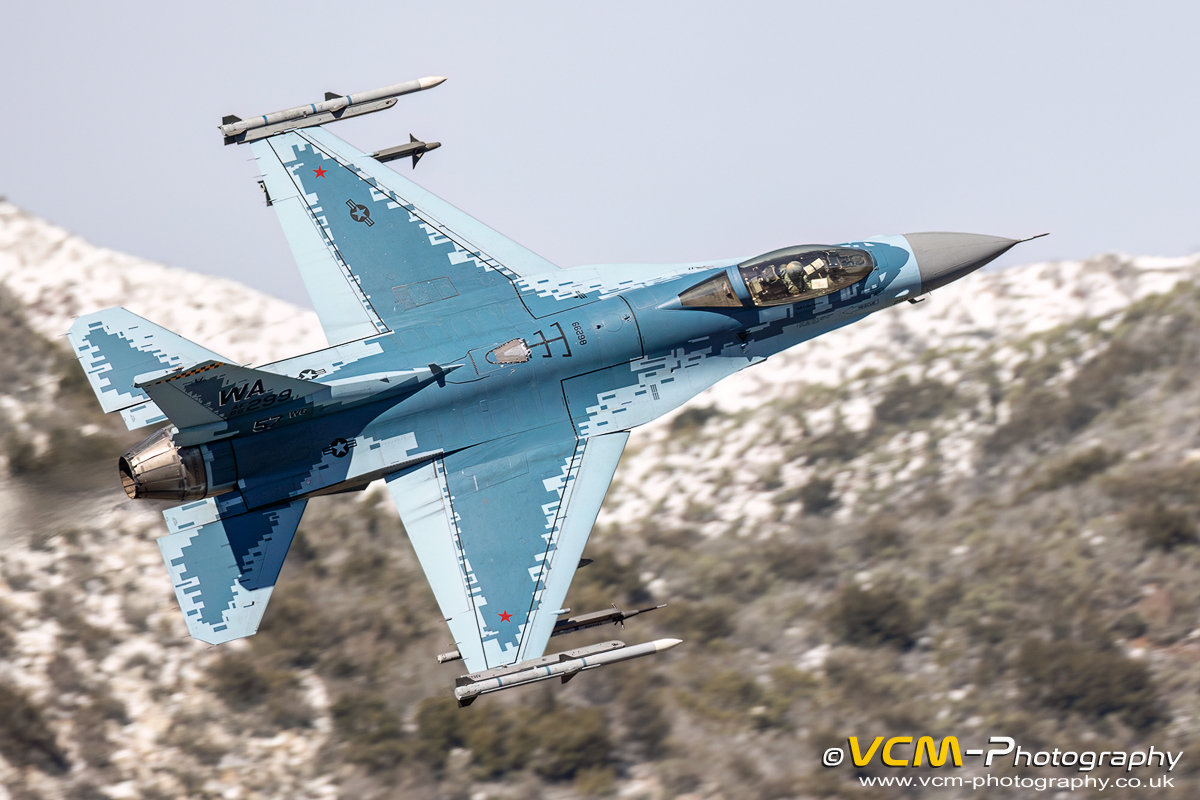 F-16C, BuNo. 86-0299, low level