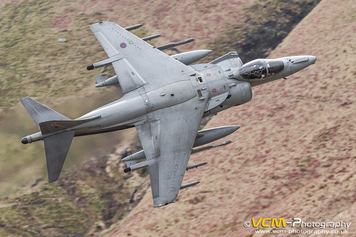 Harrier GR.9 ZD379 Low Level
