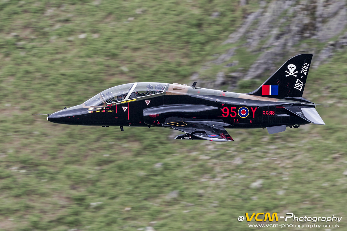 Hawk T.1A XX318 Low Level