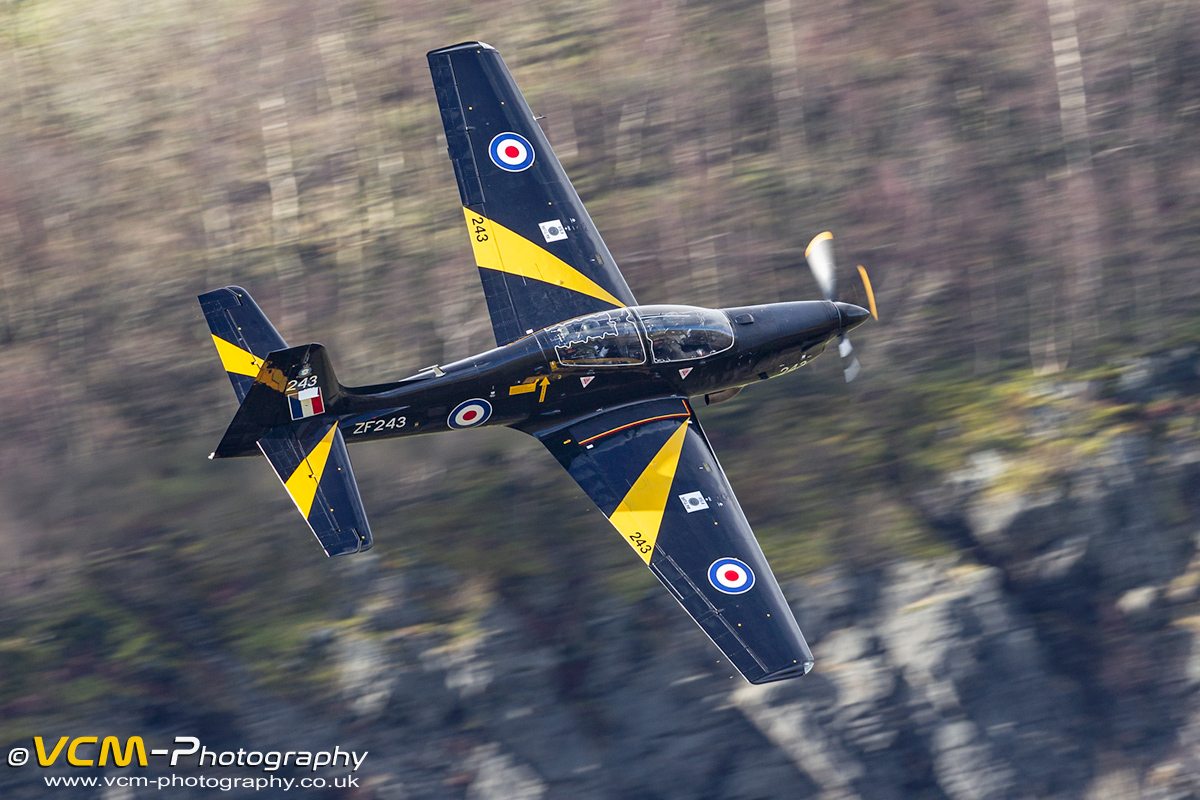 Tucano T.1 ZF243 Low Level