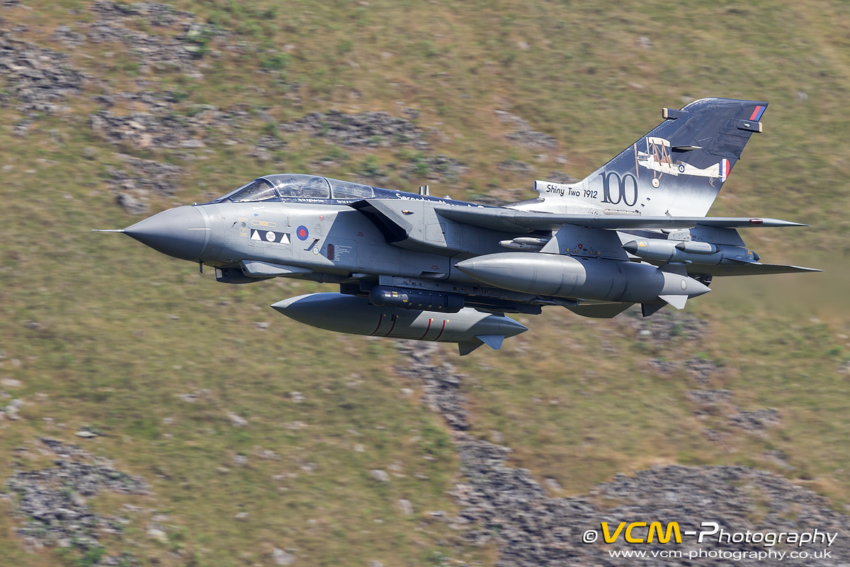 GR.4A ZA398 Low Level