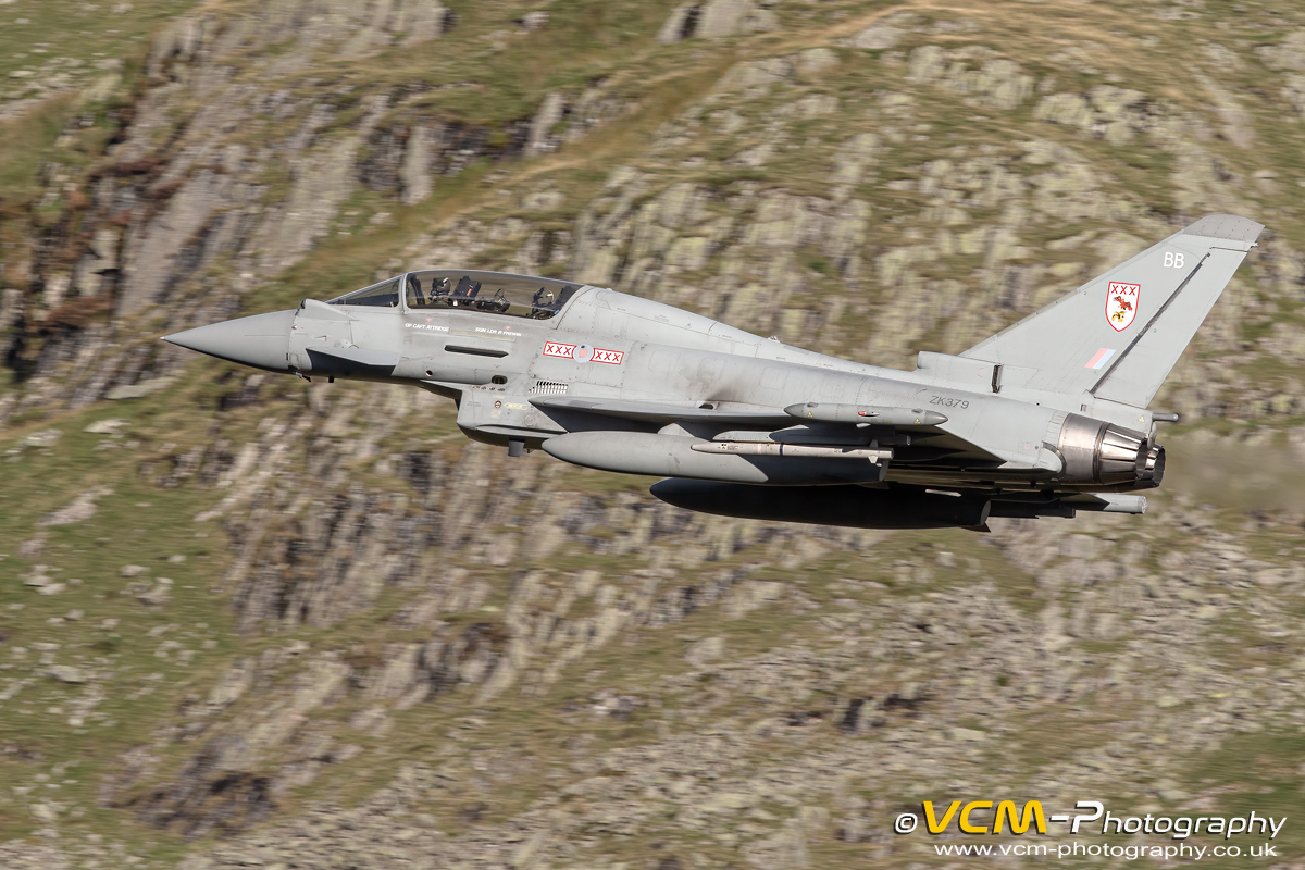 Typhoon T.3 ZK379 Low Level