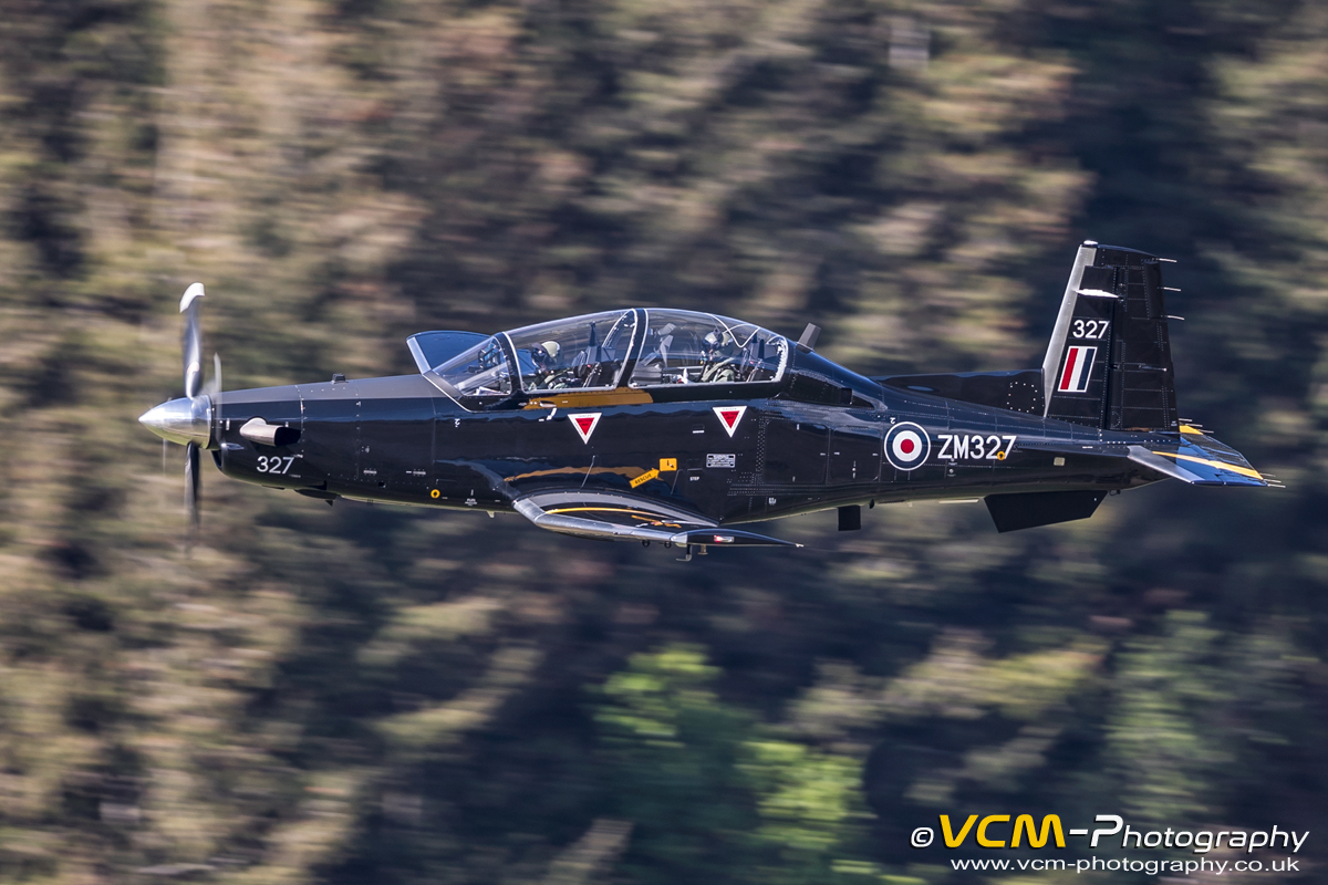 Texan T.1 ZM327 Low Level