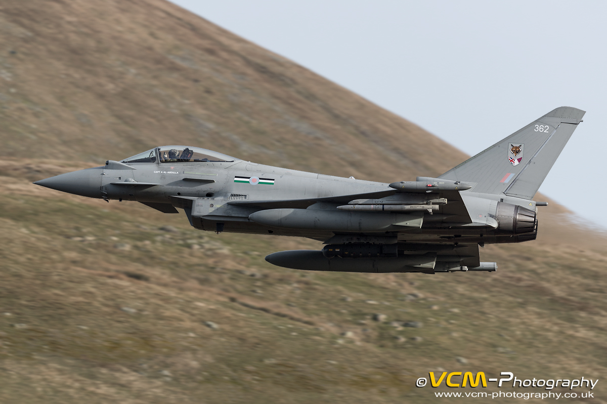 Typhoon FGR.4 ZK362 Low Level