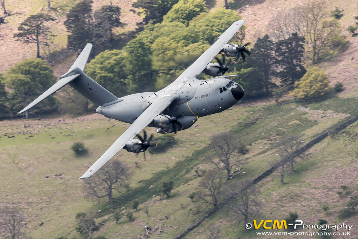 A400M Atlas C.1, ZM413 Low Level