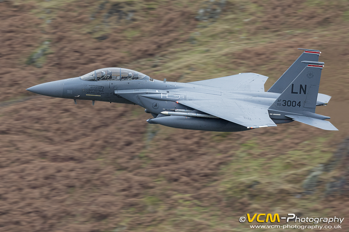 F-15E Strike Eagle 00-3004 Low Level
