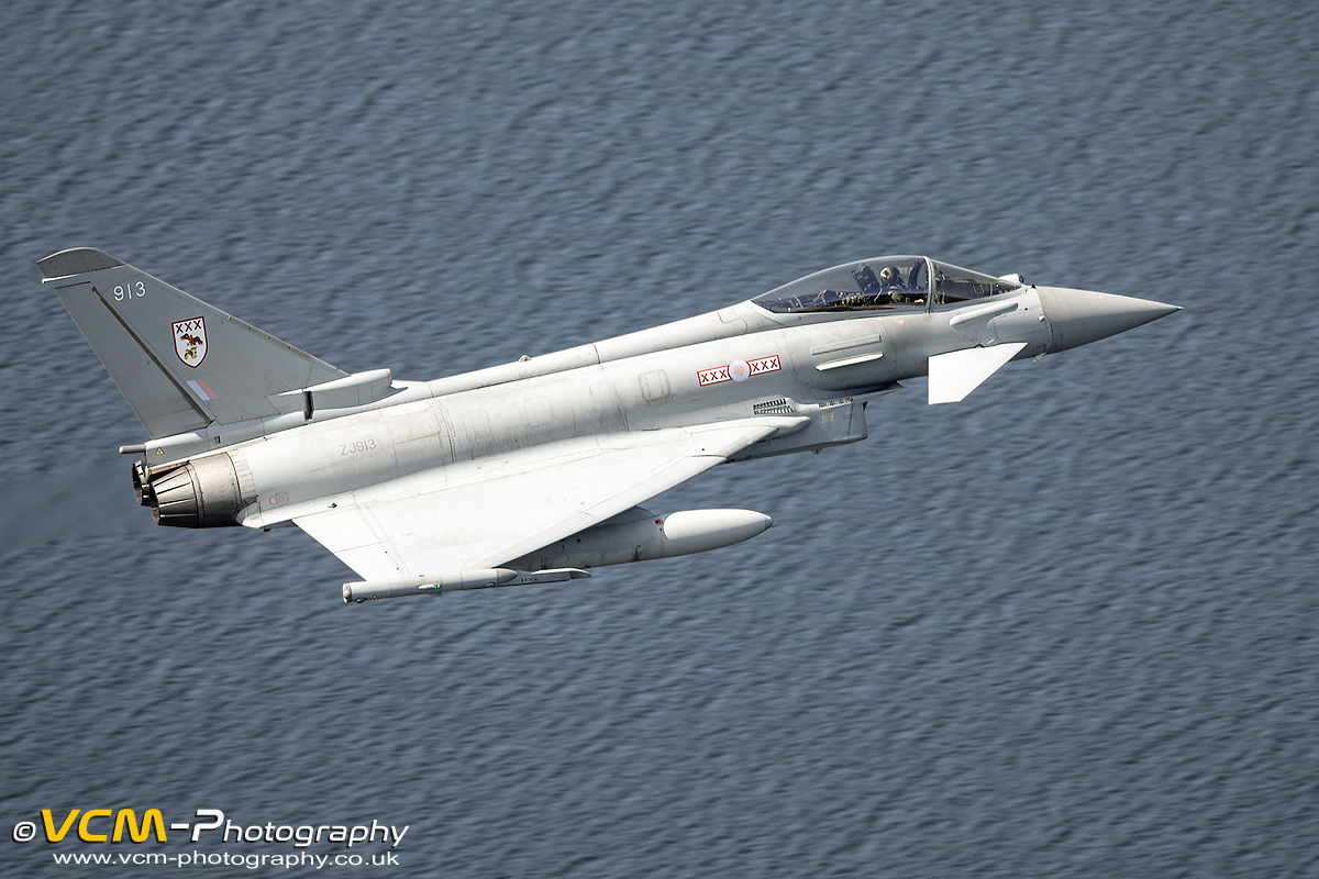 Typhoon FGR.4, ZJ913, Low Level