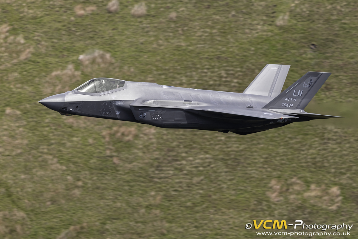 F-35A, USAF S/N. 19-5484 Low Level