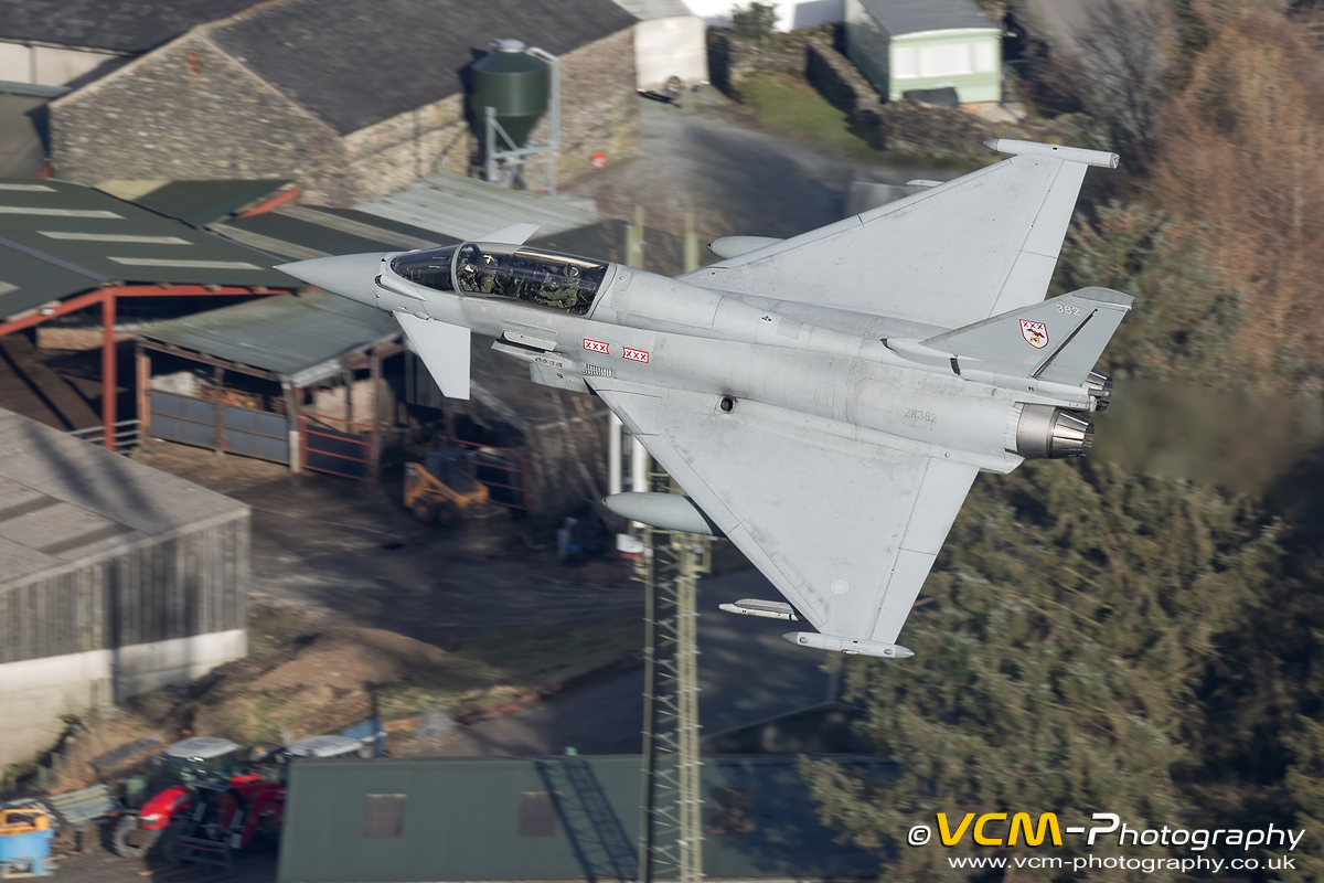 Typhoon T.3, ZK382 Low Level