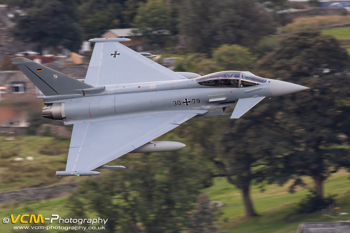 GAF EF-2000 Eurofighter, serial 30+79 Low Level