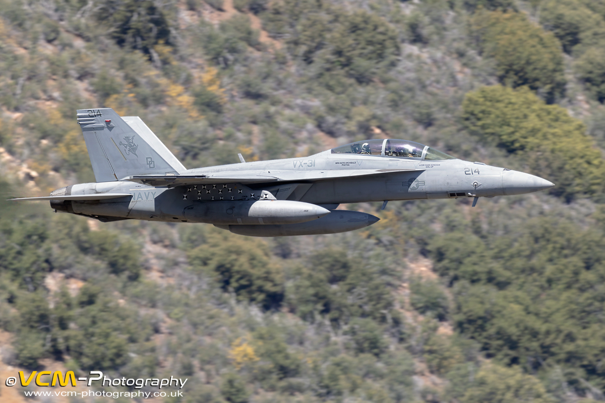 F/-18F Super Hornet, BuNo. 165669 low level