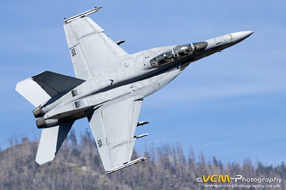 F/A-18F Super Hornet flying low level