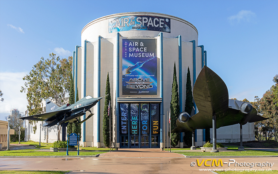 San Diego Air & Space Museum old Ford Building