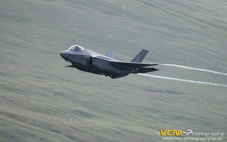 Lockheed Martin F-35A Lightning II of the USAF Grim Reapers
