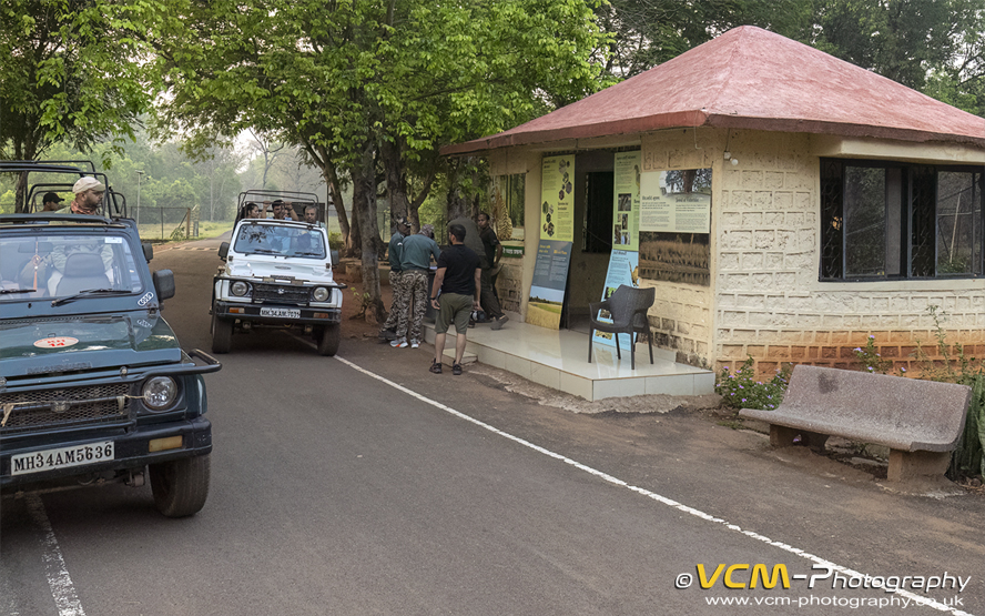Moharli and Tadoba Ranges check point