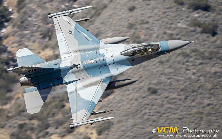 F-16C, BuNo. 86-0299 of the USAF 64th Aggressor Squadron