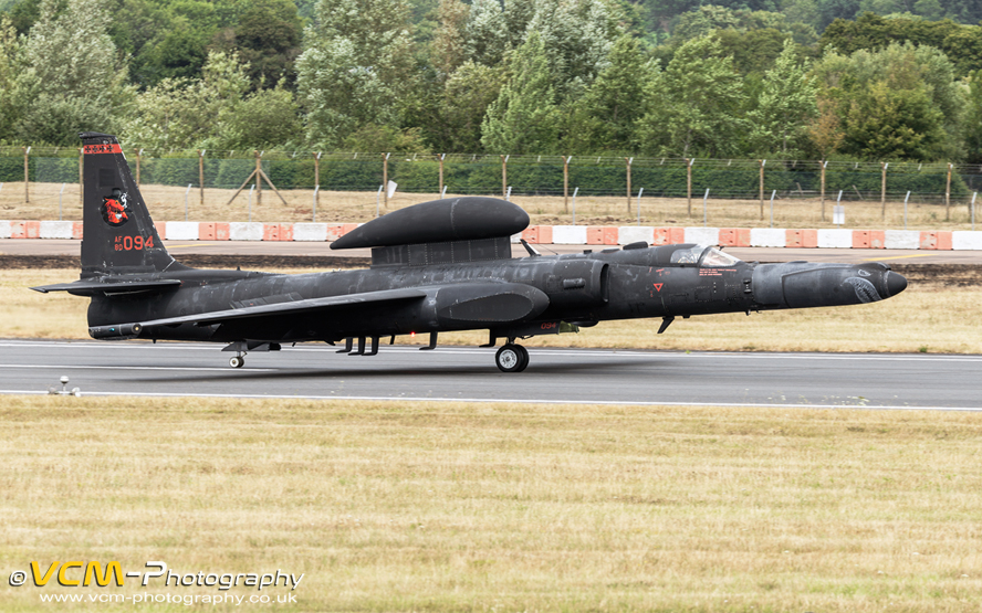 Lockheed U-2S Dragon Lady lands at RAF Fairford
