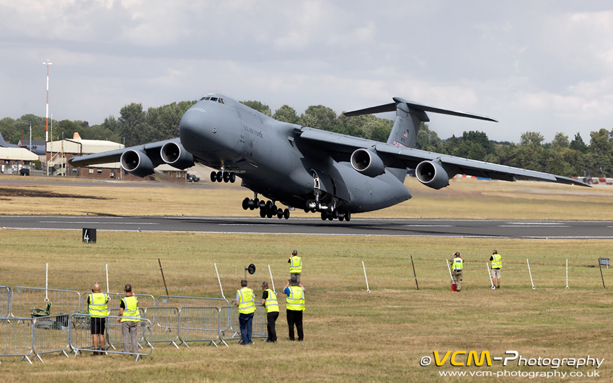 Lockheed C-5M Super Galaxy departing RAF Fairford